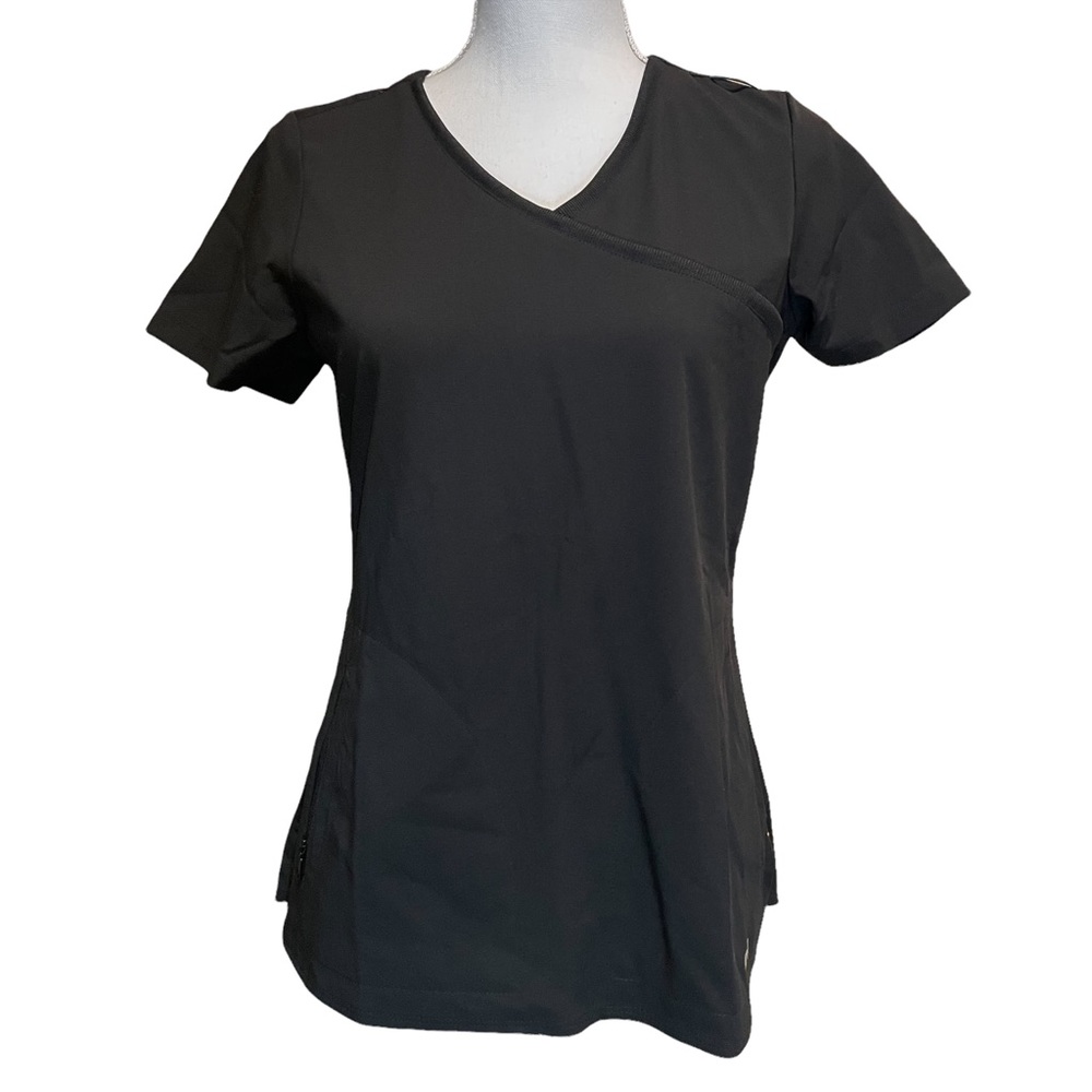 Barco iMotion Black Scrub Top.  Size XS